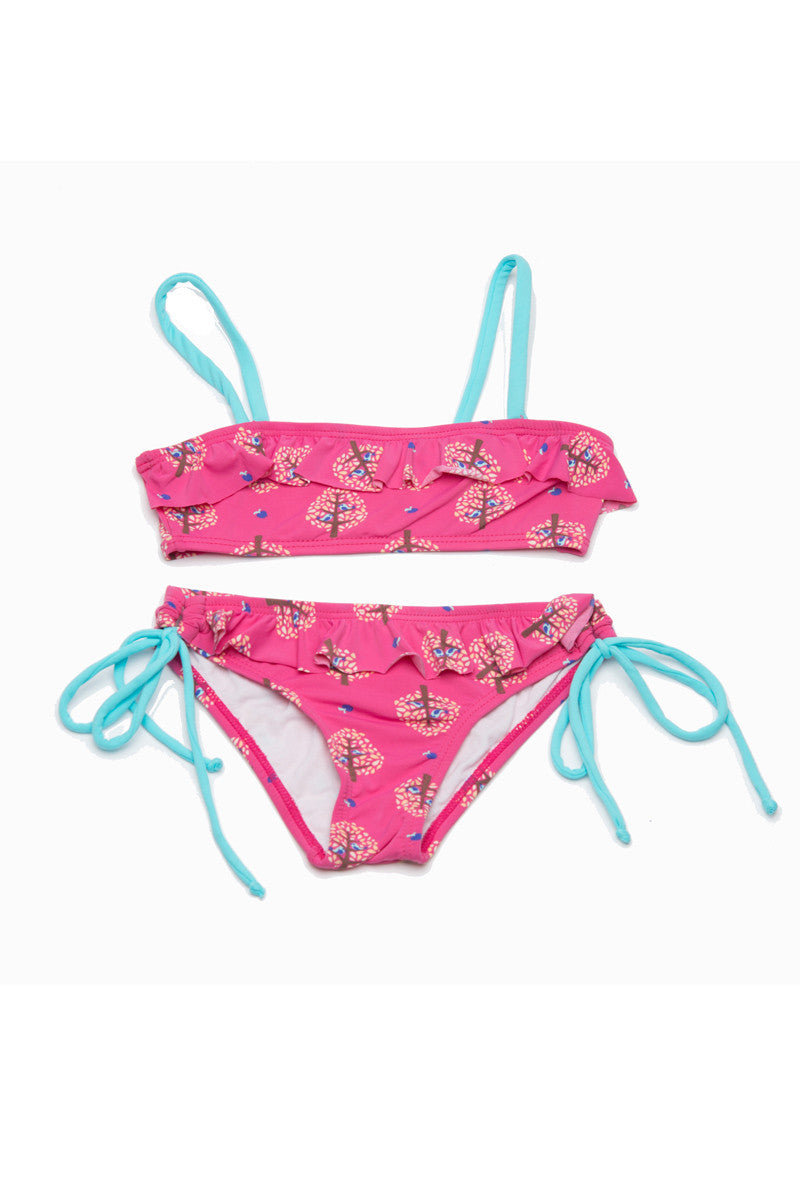 Luli Luli Bikinis Papua Ruffle Top and Ruffle Bottom | Mango Molli Swimwear