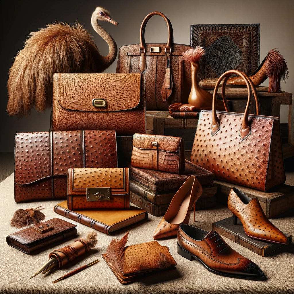Luxury Ostrich Leather Products