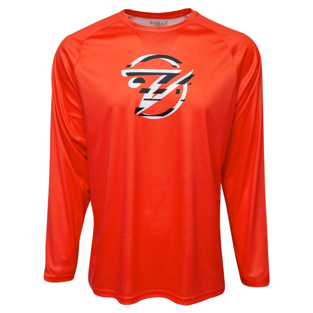 Gillz Men's Long Sleeve Tournament Shirt - Blue Wing