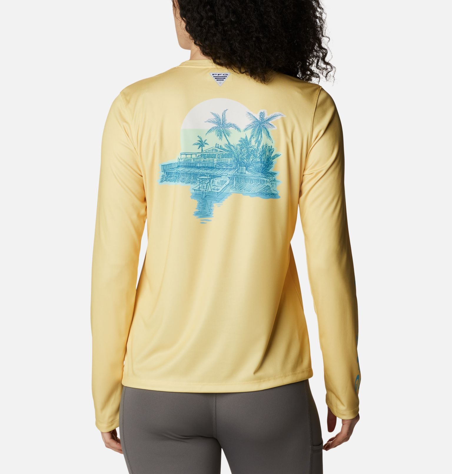 Women's PFG Tidal Tee™ Island Time Long Sleeve Shirt - 2011951