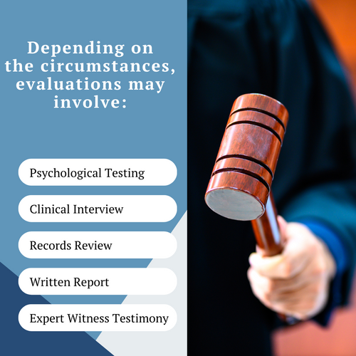 psychologist forensic psychologist juvenile decline evaluation youthfulness at time of offense psychological evaluation competency to stand trial evaluation diminished capacity evaluation mental health expert witness