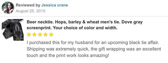 Hops and Wheat necktie reviews