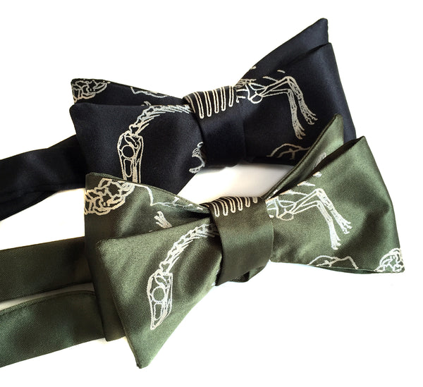 Dinosaur Bones bow ties