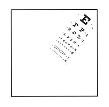 Eyechart Pocket Square