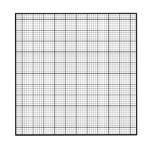 Graph Paper  Pocket Square