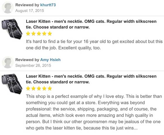 Cyberoptix angry laser kitten necktie reviews