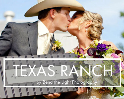 Texas Ranch Wedding, Antler Print Neckties