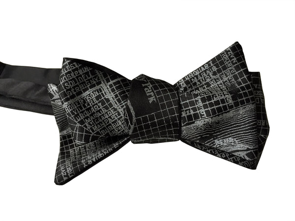 New Orleans Map Bow Tie, by Cyberoptix