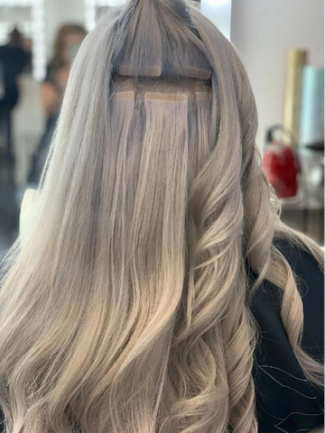 Tape-in hair extensions