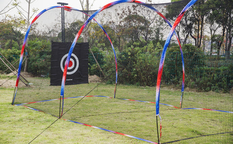 Batting Cage in Backyard