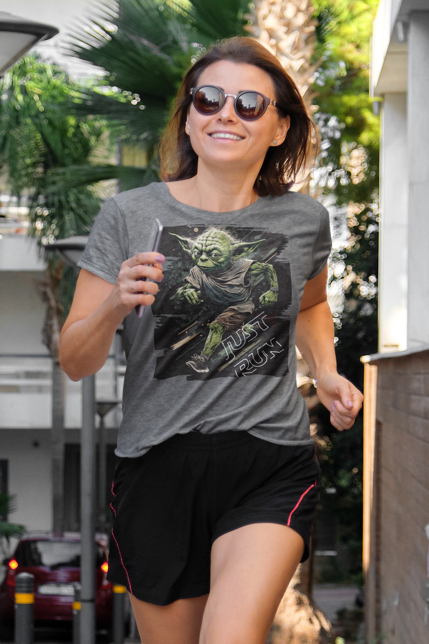 RUN T SHIRTS GREY