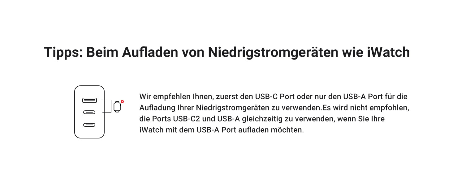 Für Niedrigstromgeräte