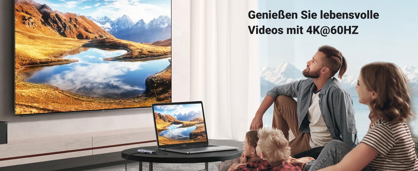 genießen sie video mit 4k@60HZ