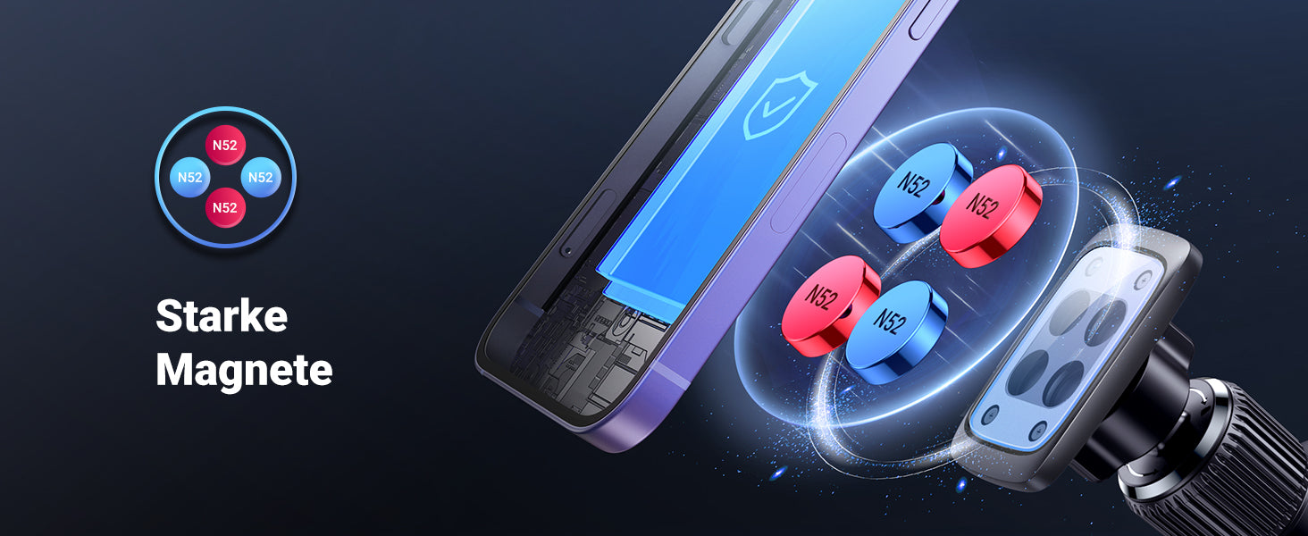 LISEN Handyhalterung Auto Magnet Lüftung 6 Magnet Stark KFZ Magnethalter Handy  Halterung Auto pkw [2 Zubehör] Magnetische Handyhalterung fürs Auto  Kompatibel für iPhone 13 12 Samsung Huawei Smartphone : :  Elektronik & Foto