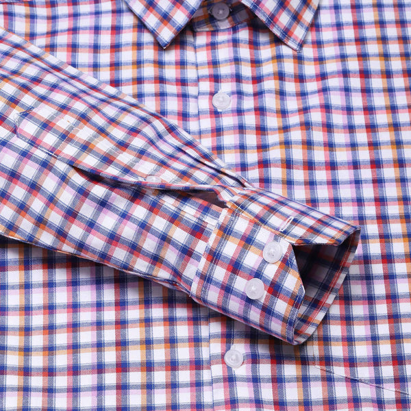 Regal Check Shirt In Dark Brown – The Formal Club