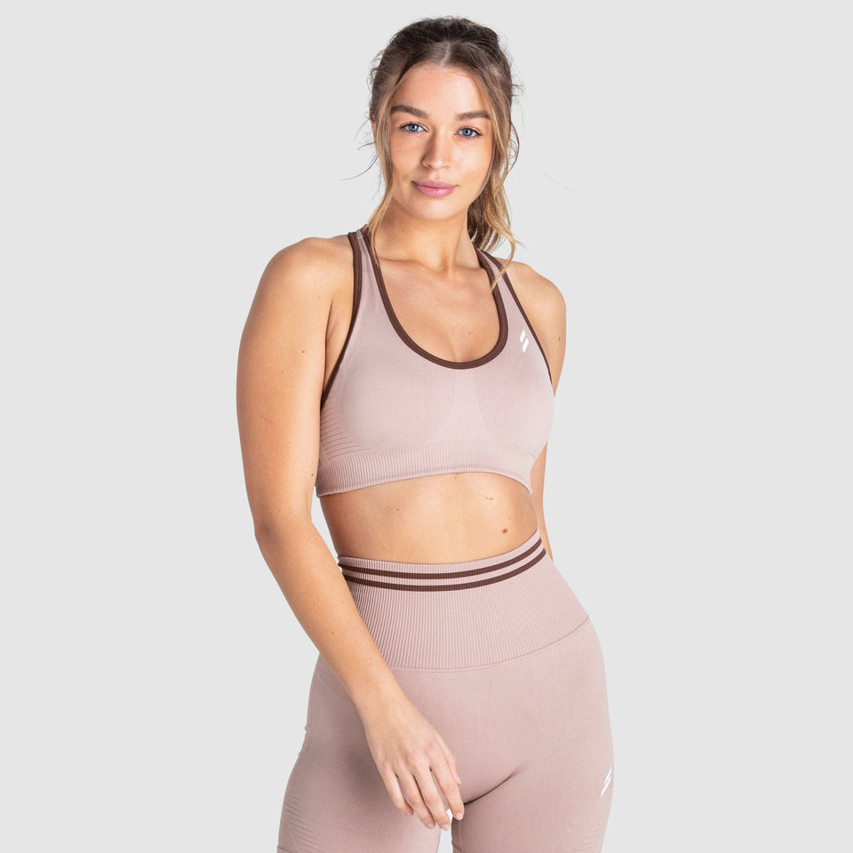 Weekday Celestia yoga seamless leggings in mocha - ShopStyle