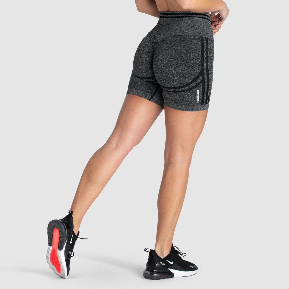 DYE Scrunch Seamless Shorts - Jet Black – DOYOUEVEN | Sweatshorts