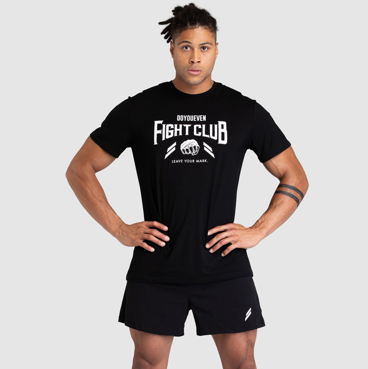 Fight Club Regular Fit Tee - Black – DOYOUEVEN