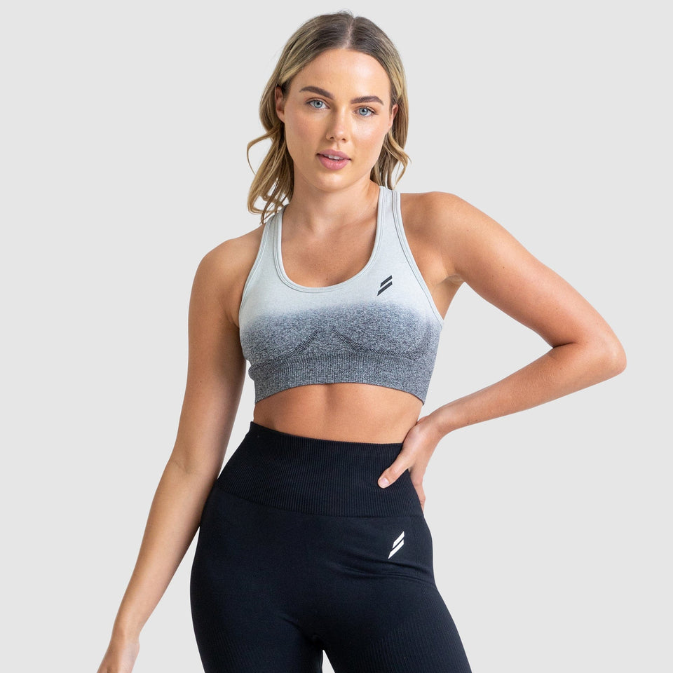 Grey Marl Ombre Seamless Gym Leggings