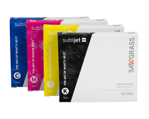 Sublijet UHD ink set for Sawgrass SG500 and SG1000 printer