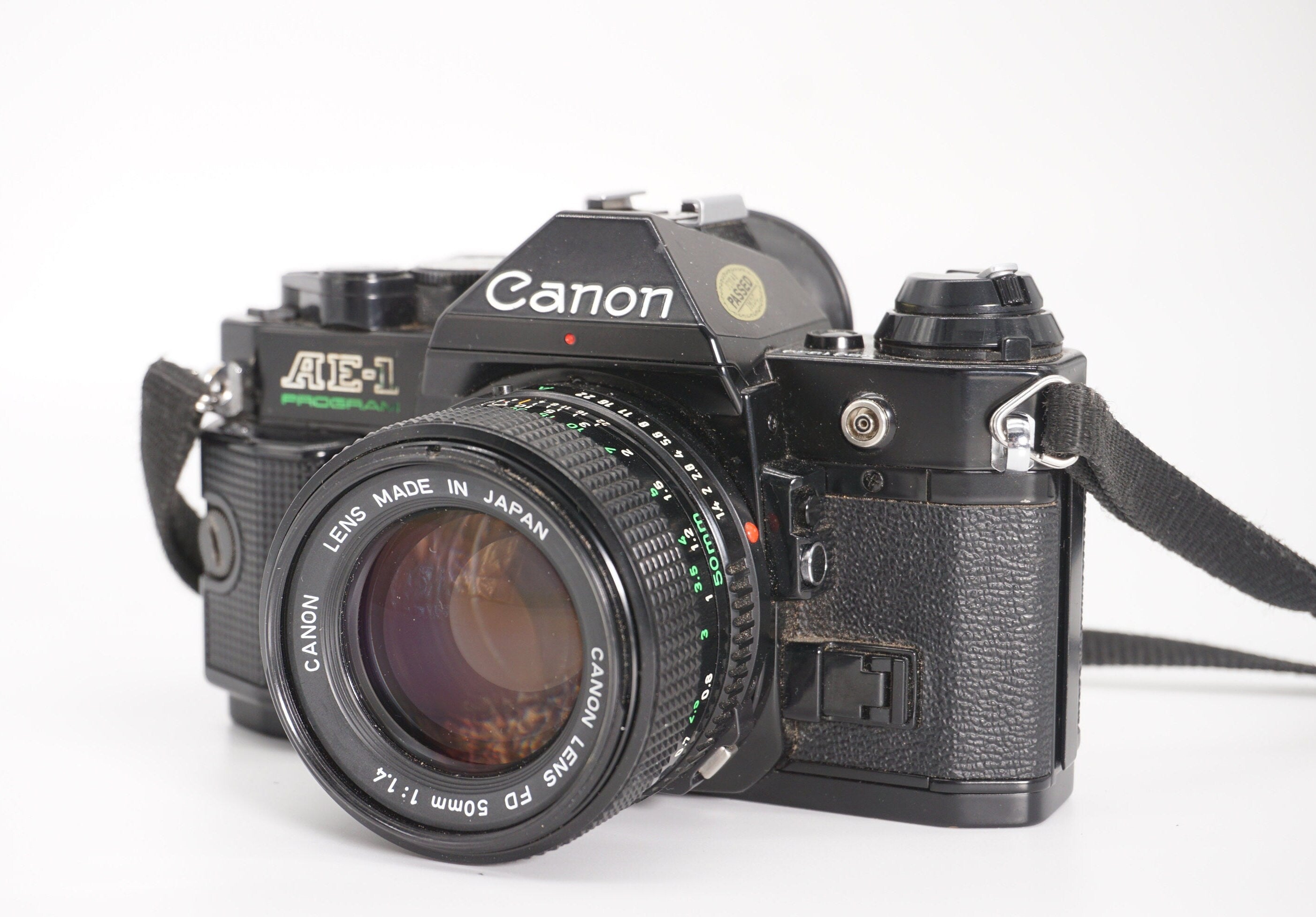 CANON キャノン AE-1 PROGRAM NEW FD 50mm F1.4 一眼レフ MF フィルム 