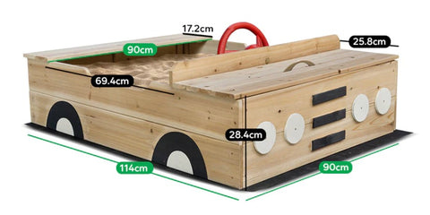 Lifespan Kids Outback Interactive Sandpit Product Dimensions