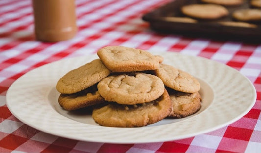 Grandma's Peanut Butter Cookies (soft and chewy) — Food With Tay