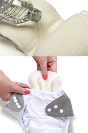 Bamboo Fiber Changing Mat Baby Diaper Diaper Insert Pad myboijam