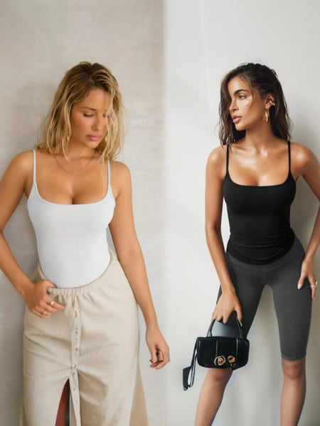 Square Neck 2 Piece Cami