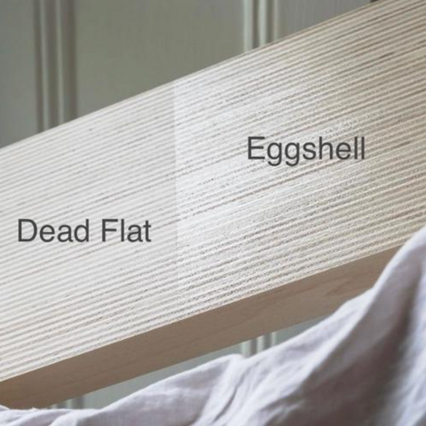 dead flat vs eggshell