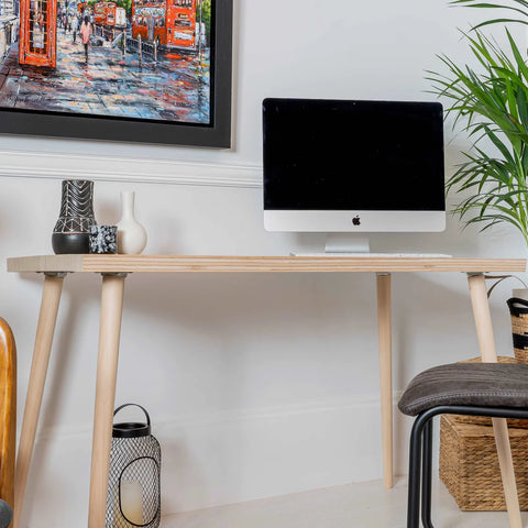 Sand Made Birch Ply Desk