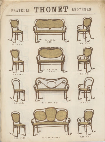 bentwood chairs While Thonet