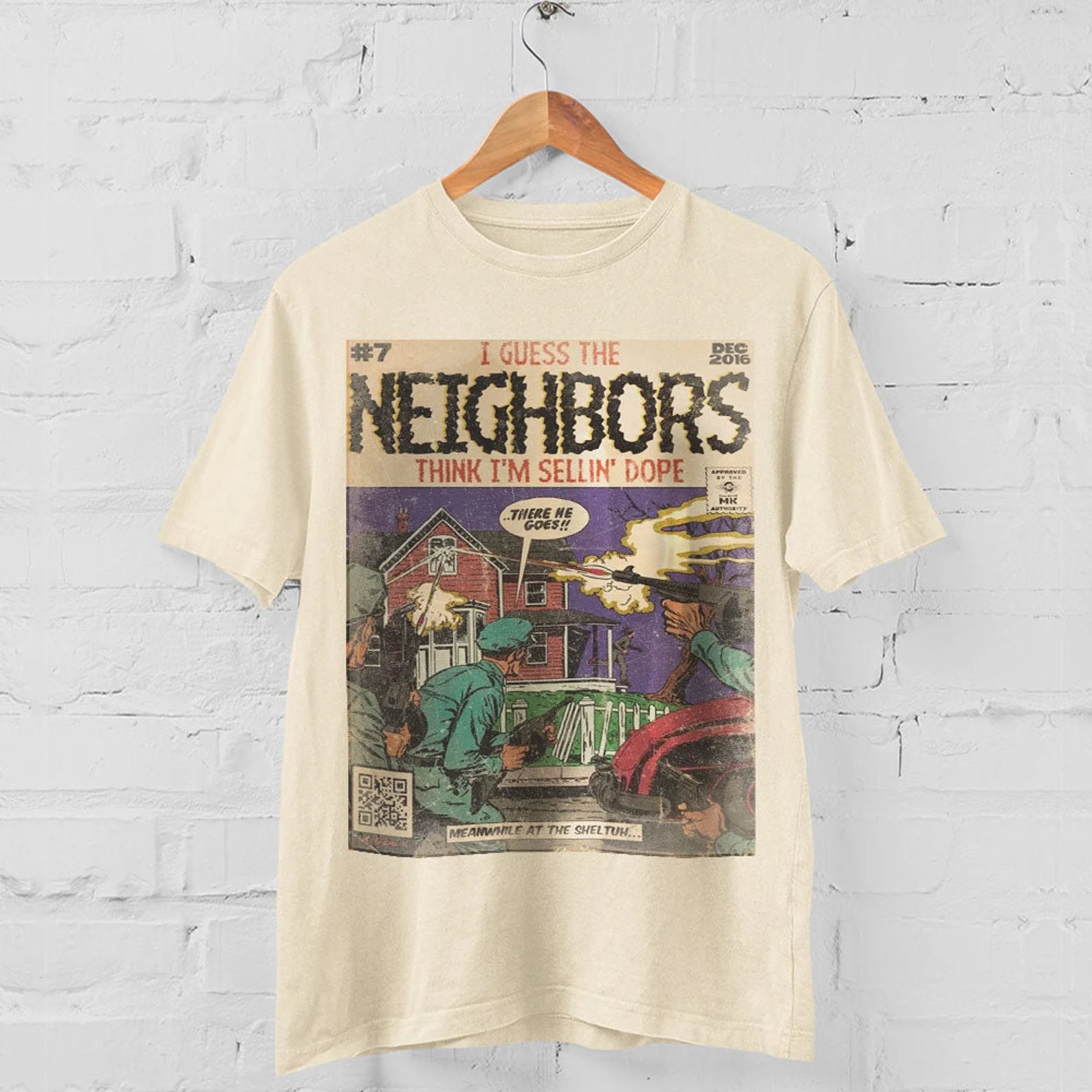 J Cole Neighbors Shirt Vintage Hip Hop 90s Retro Graphic Tee - Vintage Bootleg