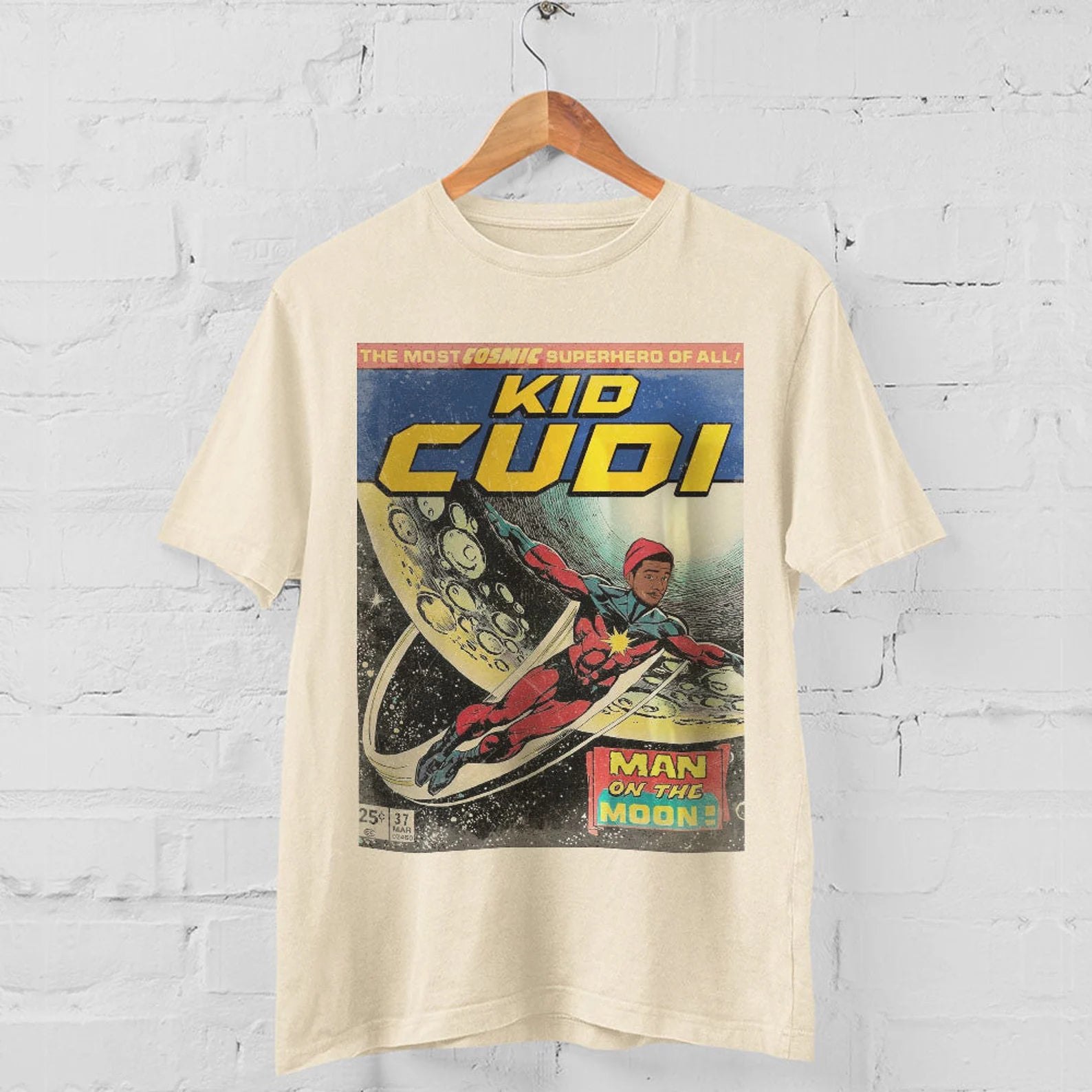 Kid Cudi Shirt Vintage Hip Hop 90s Retro Graphic Tee - Vintage Bootleg