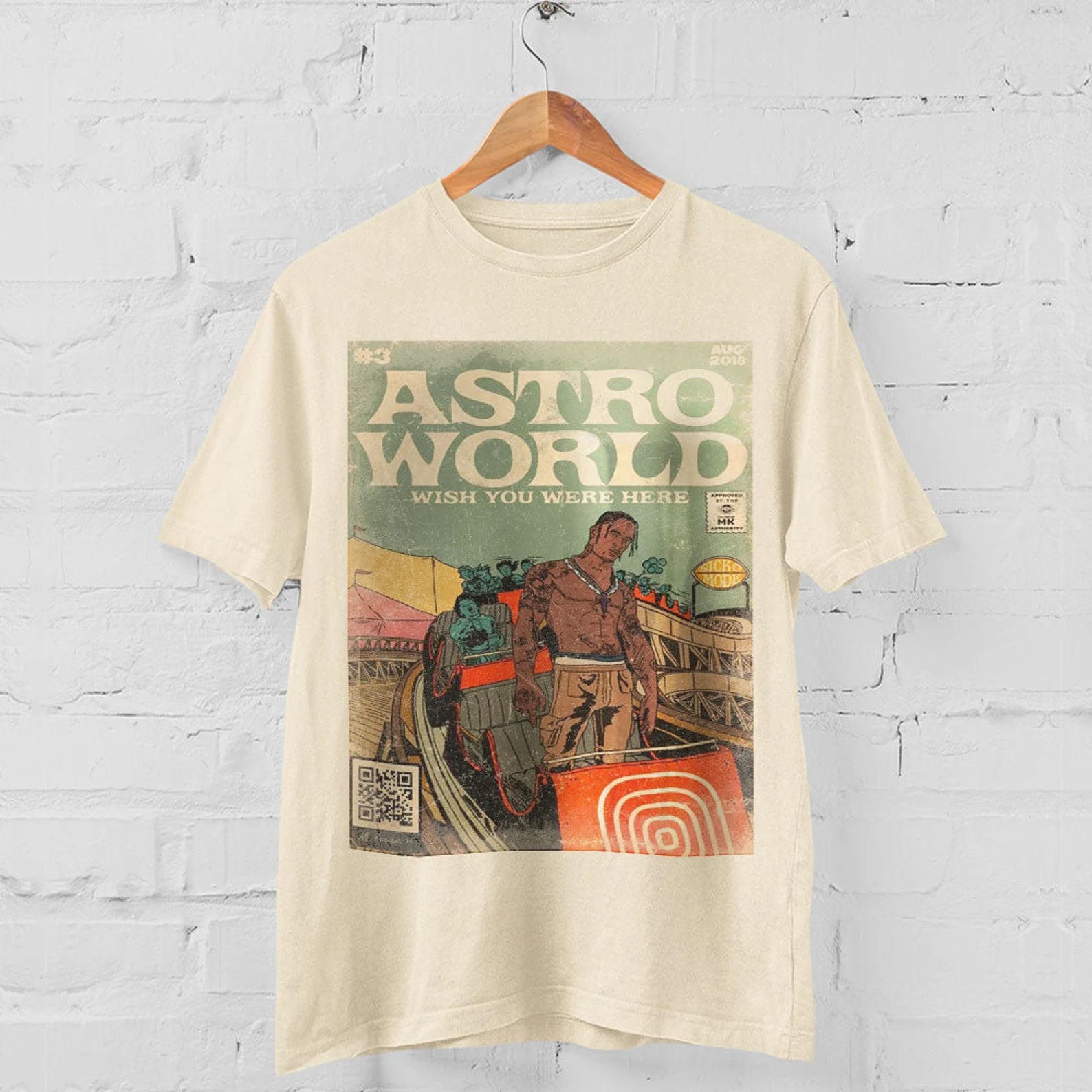 Astroworld Vintage Hip Hop 90s Retro Graphic Tee - Vintage Bootleg