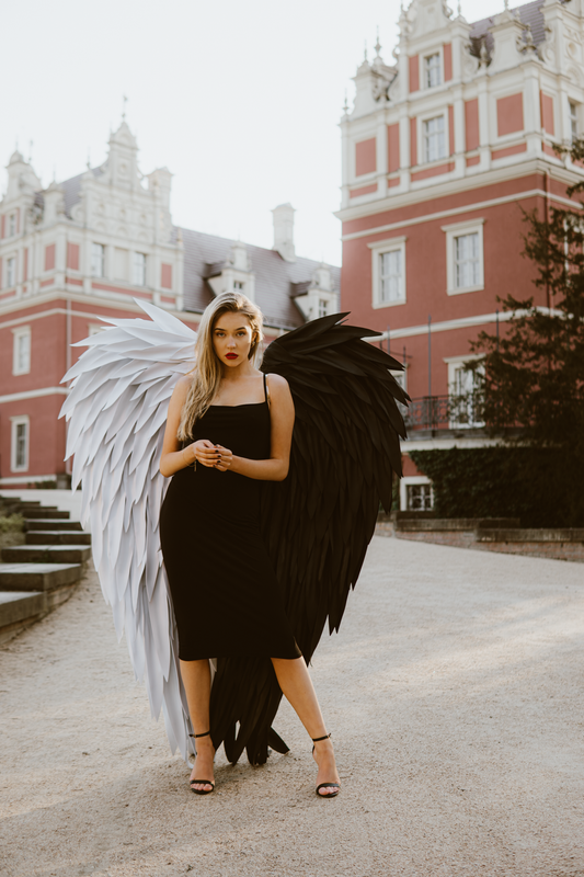 Gold Angel Wings Cosplay Sexy Costume for photo shoot Bogacci brand