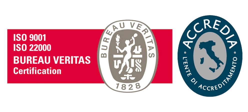 veritas and accredia logo