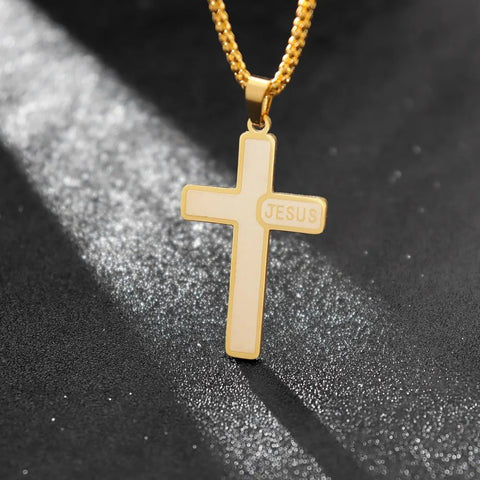 collier croix homme cadeau