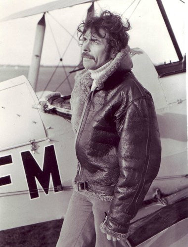 Simon sporting an Irvin Flying Jacket, circa 1976