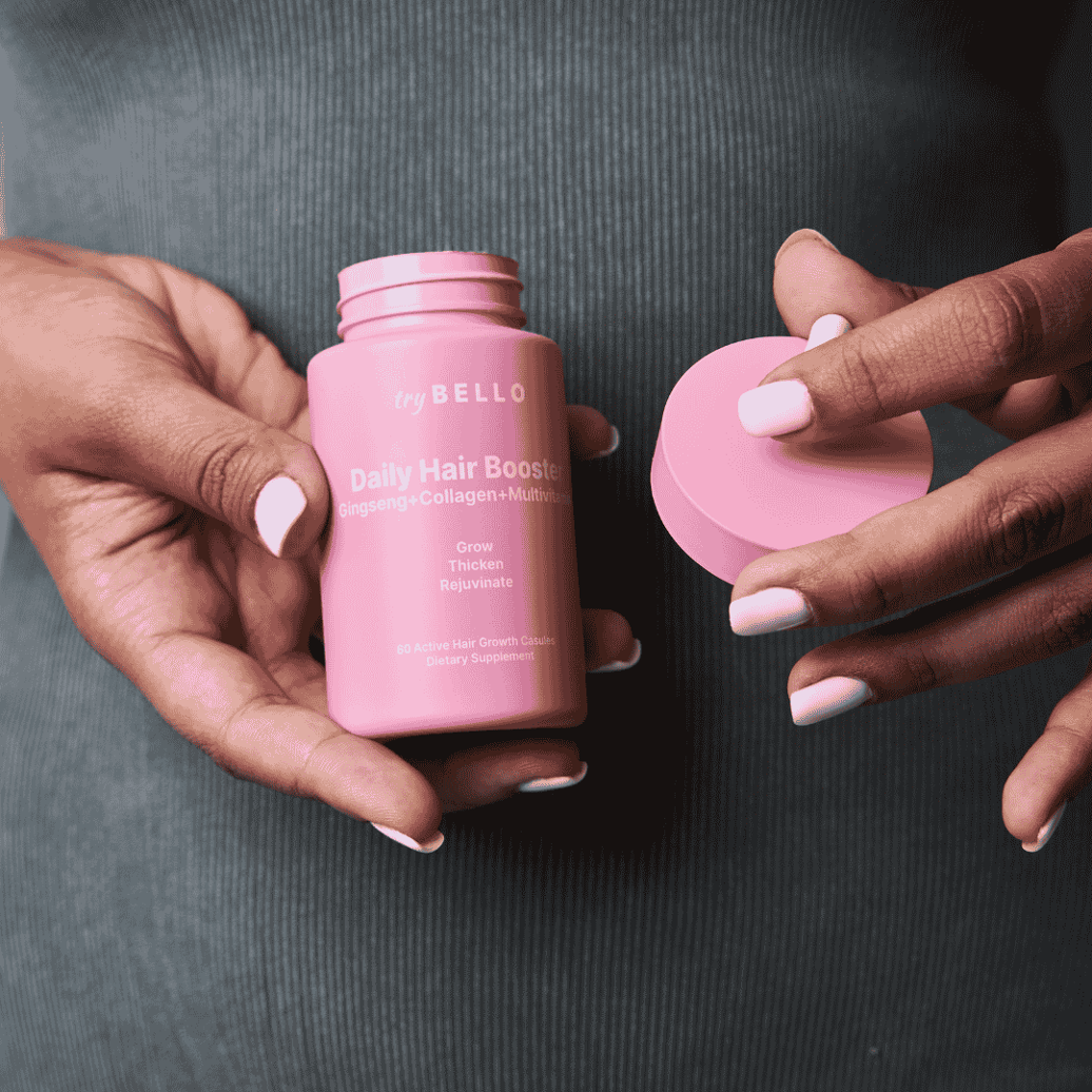 Hair Growth Shampoo+Conditioner BOGO Set Image of Trybello Daily Hair Booster Capsules.png__PID:d1176a37-414c-4c94-8b4c-03fa120dfa7a