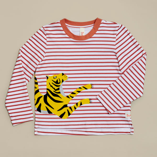 Tiger Stripe Long Sleeve Tee