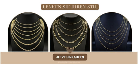 Goldkette Leitfaden - Damen