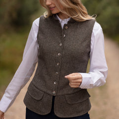 LADIES TWEED WAISTCOATS