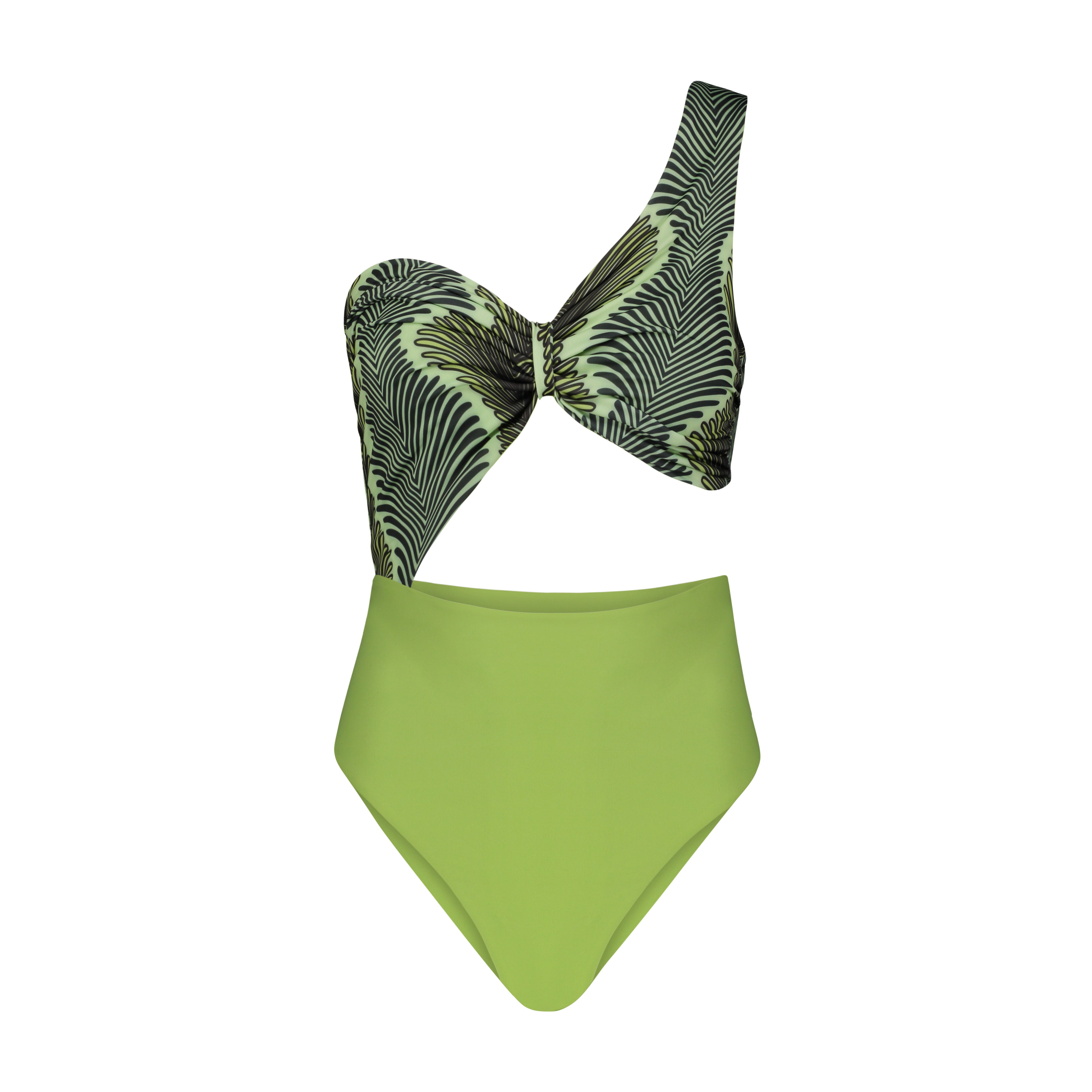 Gatsby Evergreen Two Tone Swimsuit