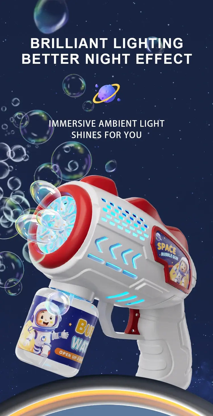 Astronaut Light Bubble Machine Gun - The Stuff Box