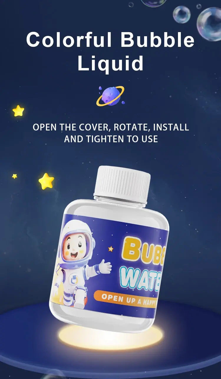 Astronaut Light Bubble Machine Gun - The Stuff Box