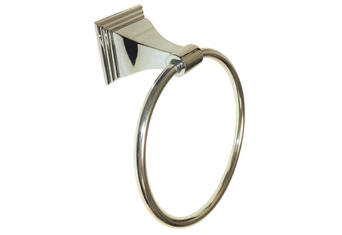 polished chrome towel ring ba12 series cr bathroom accessories hardware guard