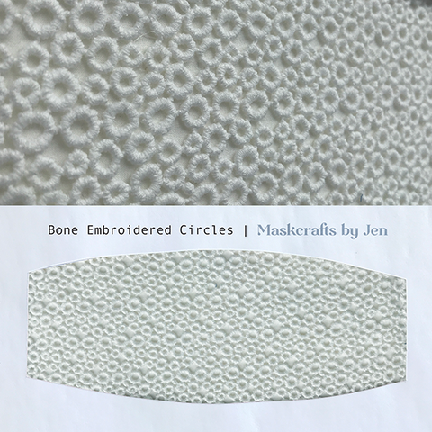 Bone Embroidered Circles
