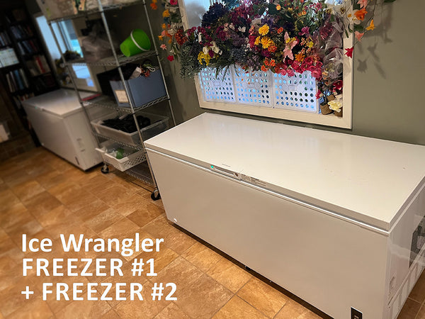 Ice Wrangler Freezer #1 + Freezer #2