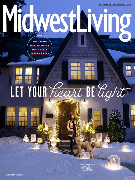 Midwest Living Magazine Cover November/December 2020